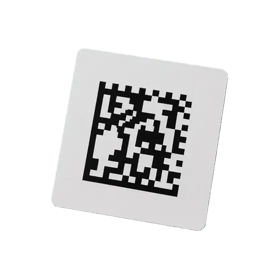 Квадратная этикетка Data Matrix для маркировки